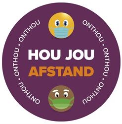 Antares Afrikaans Round Laminated Anti-Slip Floor Vinyl (Set of 8)