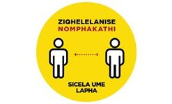 Jupiter Zulu Round Laminated Anti-Slip Floor Vinyl (Set of 8)