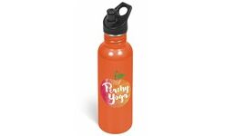 Ventura Sipper Lid Drink Bottle - 750ml - Orange