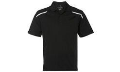 Mens Nyos Golf Shirt - Black