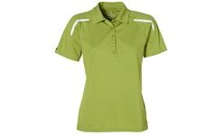 Ladies Nyos Golf Shirt - Lime