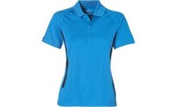 Ladies Mitica Golf Shirt - Blue