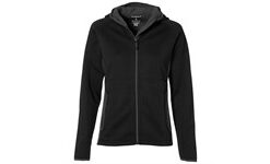 Ladies Ferno Bonded Knit Jacket - Black