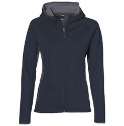 Ladies Ferno Bonded Knit Jacket - Navy