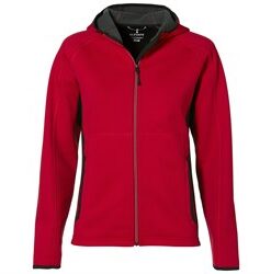 Ladies Ferno Bonded Knit Jacket - Red