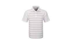 Mens Shimmer Golf Shirt -White