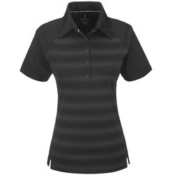 Ladies Shimmer Golf Shirt - Black