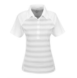 Ladies Shimmer Golf Shirt -White