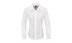 Ladies Long Sleeve Preston Shirt -White