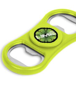 Caps-Off Spinner Bottle Opener - Lime
