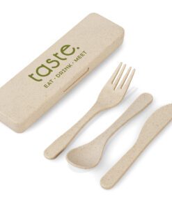 Okiyo Heiki Wheat Straw Cutlery Set