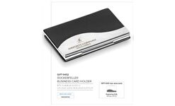 Rockerfeller Business Card Holder