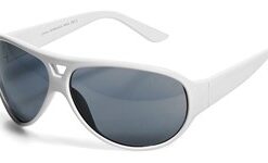 Cruise Sunglasses - Solid White