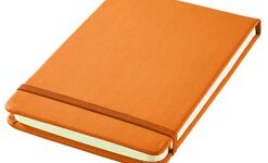 Discovery A6 Flip Journal - Orange