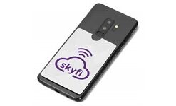 Dakota RFID Phone Card Holder - Silver