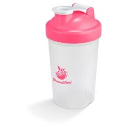 Shake & Burn Protein Shaker - 400ml - Pink
