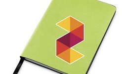 Tuscany Midi Notebook - Lime