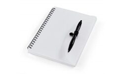Vistro A5 Notebook & Pen - Black