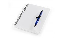 Vistro A5 Notebook & Pen - Blue