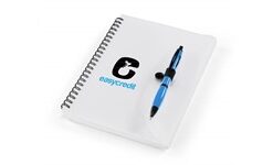 Vistro A5 Notebook & Pen - Cyan