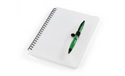 Vistro A5 Notebook & Pen - Green