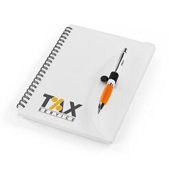 Phoenix A5 Notebook & Pen - Orange