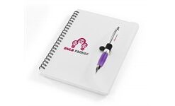 Phoenix A5 Notebook & Pen - Purple