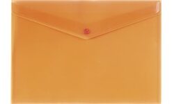 Basix Document Pocket - Orange