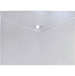 Basix Document Pocket - Solid White