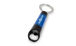 Salvo Torch & Bottle Opener Keyholder - Blue