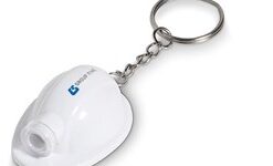 Construction Torch Keyholder - Solid white