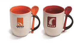 Chameleon Sublimation Mug - 325ml - Orange