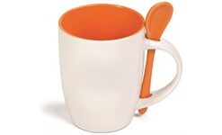 Scoop Sublimation Mug 325ml - Orange