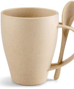 Okiyo Kawai Wheat Straw Mug Set - 350ml
