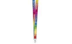 Satin Lanyard With Snap Clip