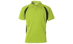 Mens Apex Golf Shirt - Lime
