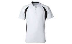 Mens Apex Golf Shirt -White