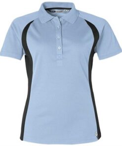 Ladies Apex Golf Shirt - Light Blue