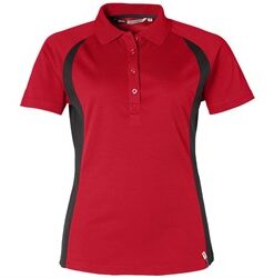Ladies Apex Golf Shirt - Red