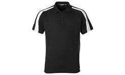 Mens Horizon Golf Shirt - Black