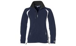Ladies Apex Micro Fleece Jacket - Navy