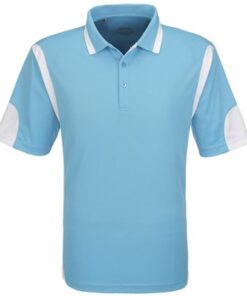 Mens Genesis Golf Shirt - Aqua