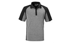 Mens Matrix Golf Shirt - Black