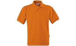 Mens Crest Golf Shirt - Orange