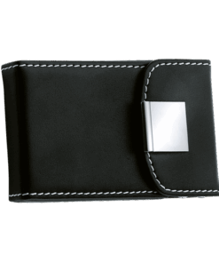 BD0005 - Hinged Lid Business Card Case | Black | STD