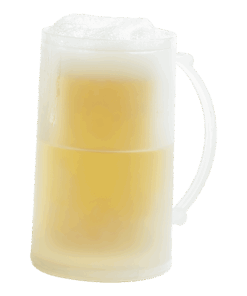 Freeze Gel Beer Mug | Clear | STD