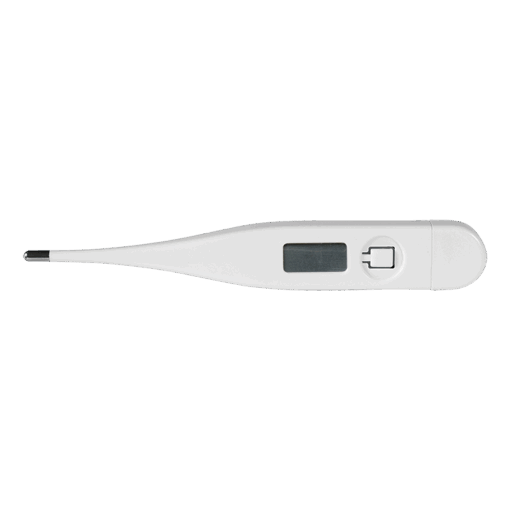 Thermometer in Transparent Box | White | STD