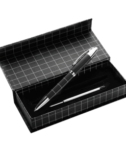 Exclusive Ballpoint Pen In Gift Box | Black/Silver | STD
