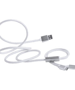 Britian Charger Cable | Silver | STD