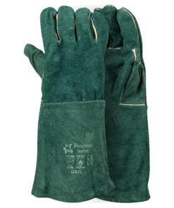 Econo Green Lined Welding - Elbow Glove | Green | STD